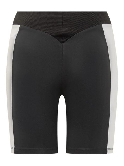 Off-White ribbed serena shorts - Black