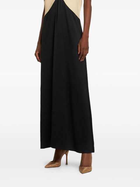 Amina Muaddi crystal-embellishment pumps - Gold