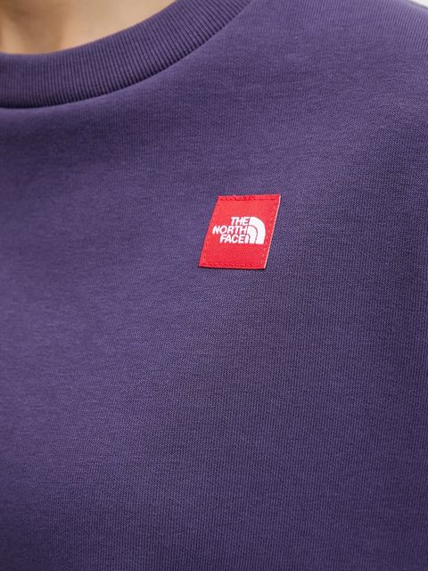 The North Face bluza Redbox damska kolor fioletowy gładka NF0A8EFY1JI1