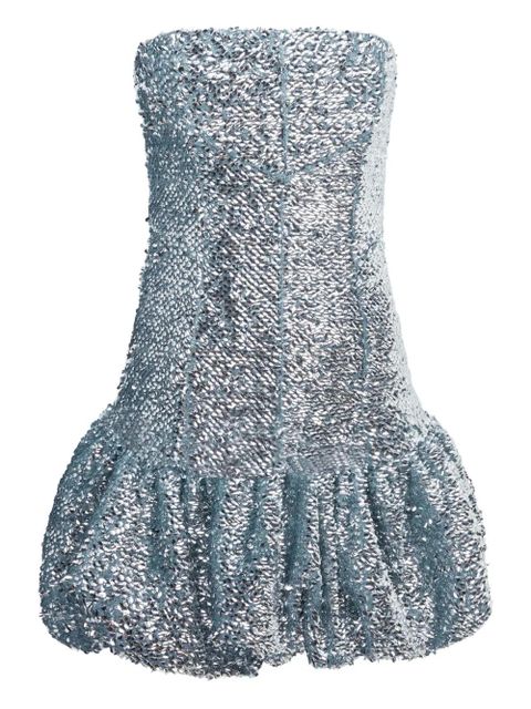 16Arlington Garance sequinned mini dress - Silver - zdjęcie produktu nr 1