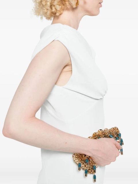 Paris Georgia Raina midi dress - White