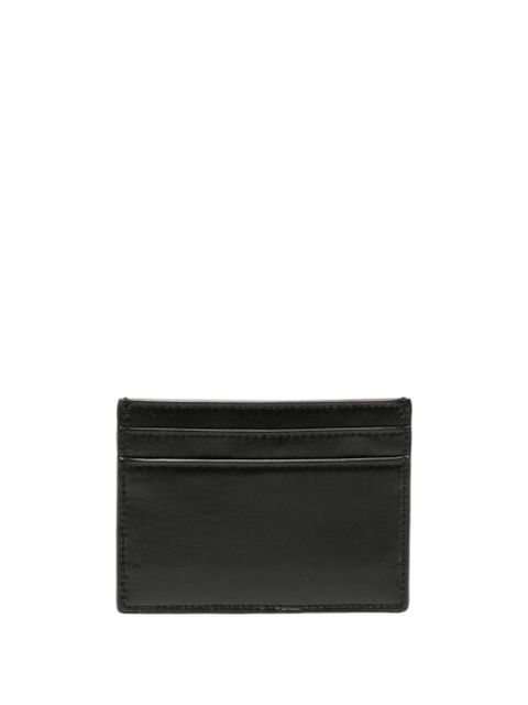 Saint Laurent logo-plaque leather cardholder - Black - zdjęcie produktu nr 2