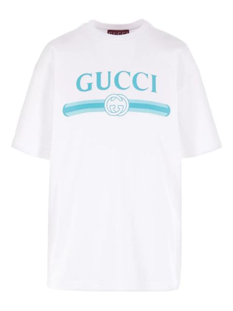 Gucci logo-print T-shirt - White - zdjęcie produktu nr 1