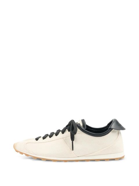 Jacquemus lace-up leather sneakers - Neutrals