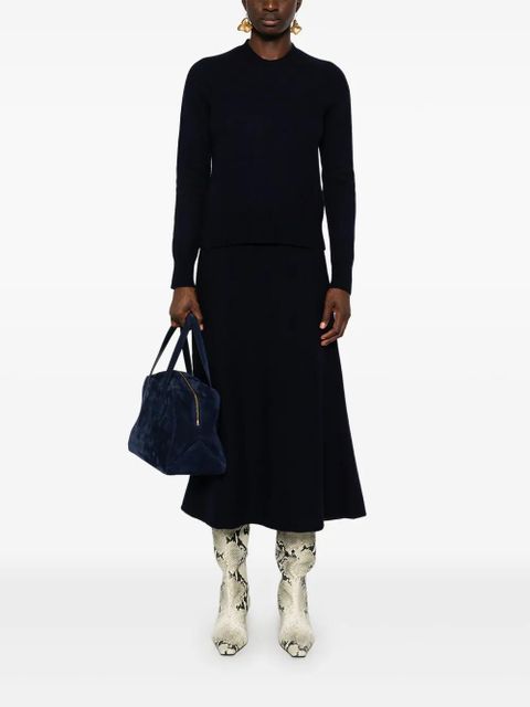 Jil Sander A-line midi skirt - Blue - zdjęcie produktu nr 2