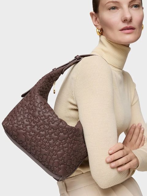 Tous torebka Puggy Bear kolor brązowy 2002304946