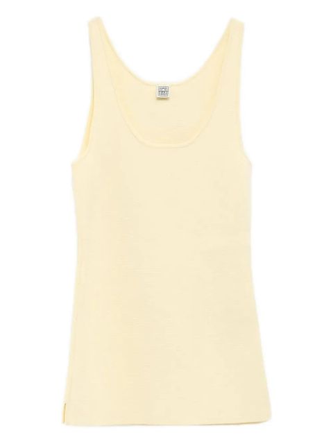 TOTEME ribbed sleeveless top - Neutrals - zdjęcie produktu nr 1