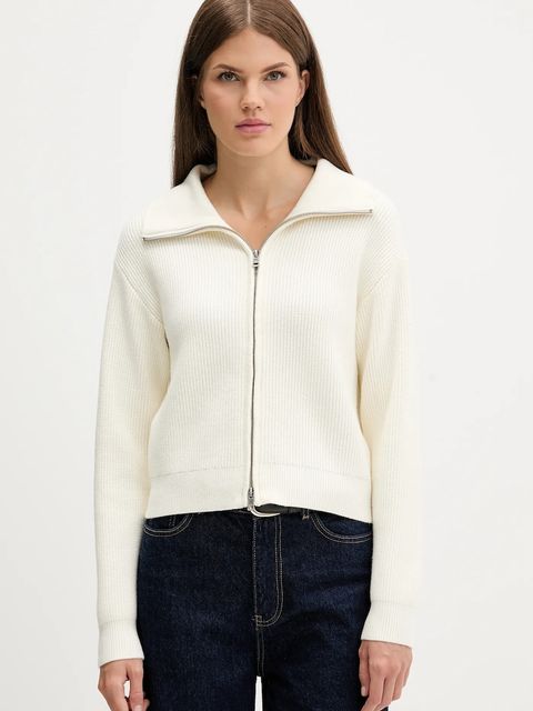 Guess Jeans kardigan damski kolor beżowy W5BR06 Z0572 - zdjęcie produktu nr 1