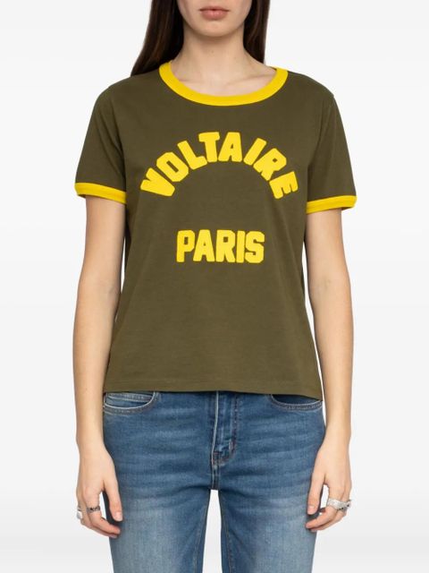 Zadig&Voltaire Alys T-shirt - Green