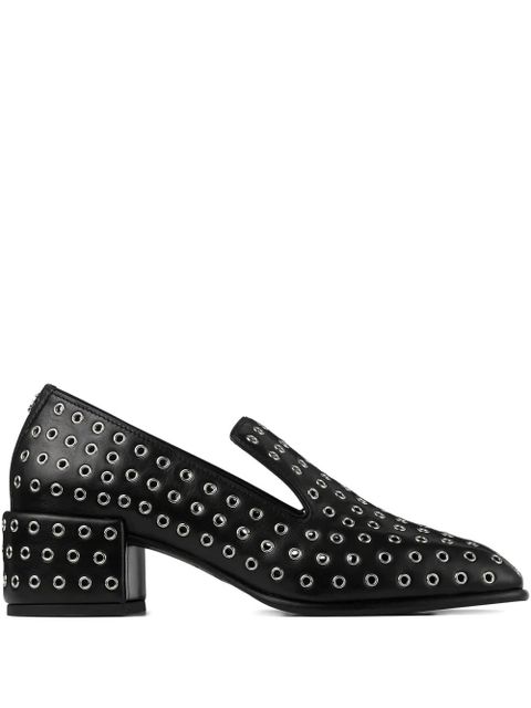 Jimmy Choo 45mm Eliot loafers - Black - zdjęcie produktu nr 1