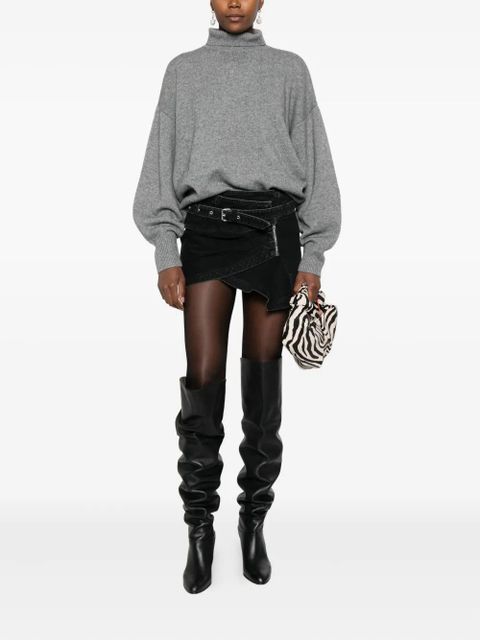 ISABEL MARANT Aspen roll-neck sweater - Grey