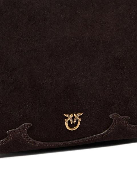 PINKO fringed shoulder bag - Brown