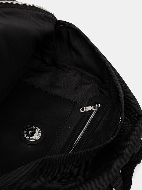 Love Moschino plecak damski kolor czarny duży z aplikacją JC4201PP1NLN100A