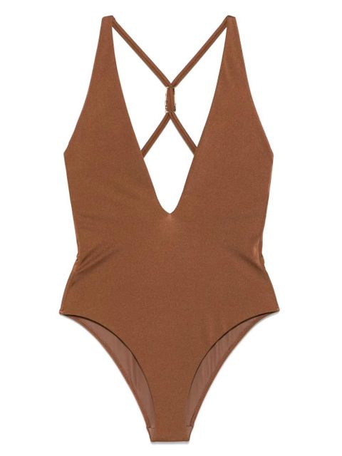 Versace Safety Pin swimsuit - Brown - zdjęcie produktu nr 1