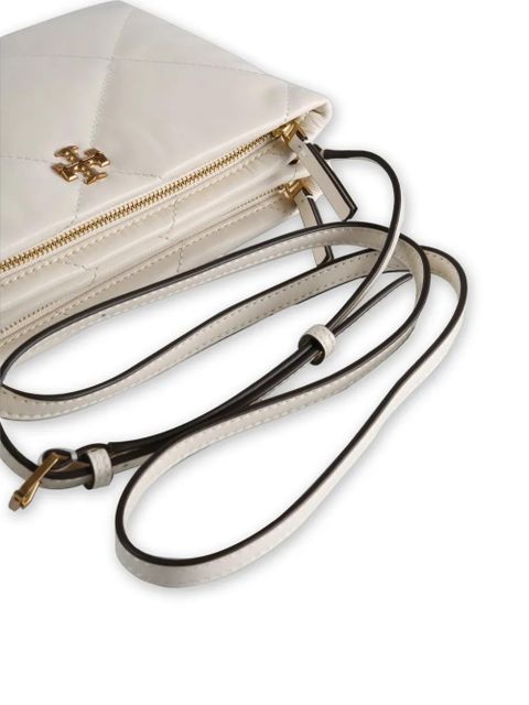 Tory Burch quilted logo cross body bag - White - zdjęcie produktu nr 2