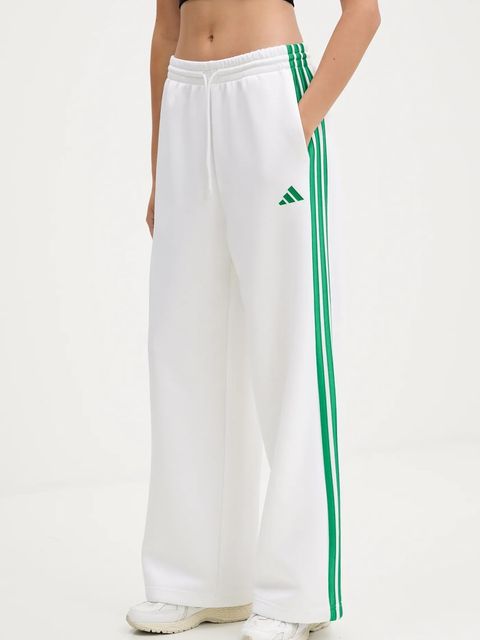 adidas spodnie dresowe Stadium damskie kolor biały z aplikacją JW0533 - zdjęcie produktu nr 1