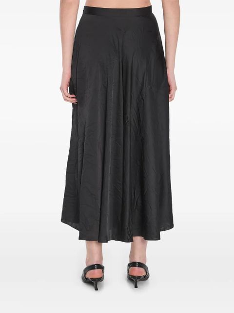 Balenciaga asymmetrical midi skirt - Black - zdjęcie produktu nr 2
