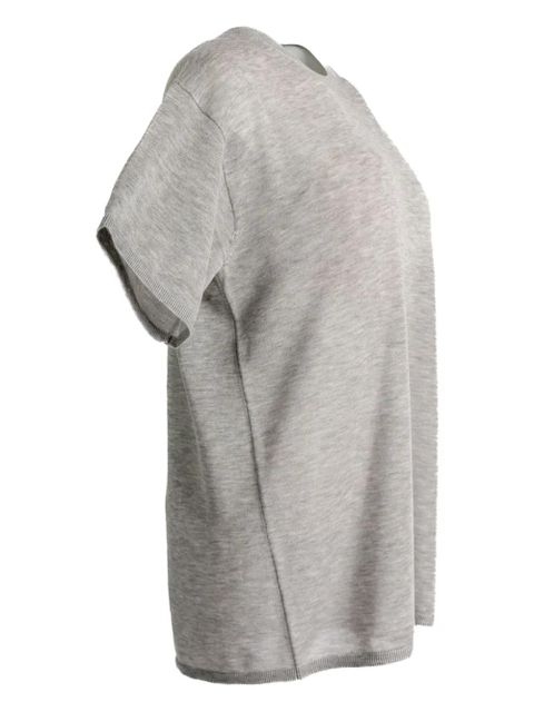 TOTEME short-sleeve t-shirt - Grey - zdjęcie produktu nr 2