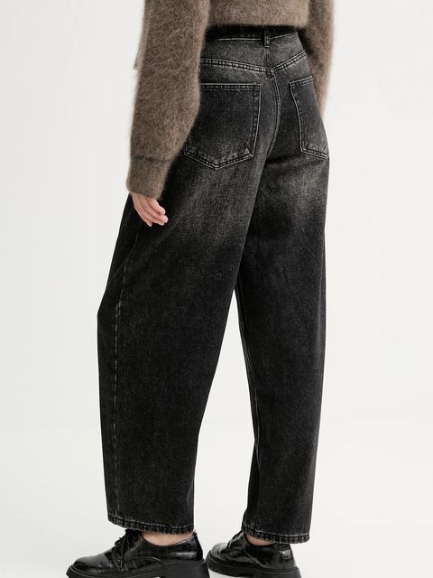 Answear.LAB jeansy damskie kolor czarny