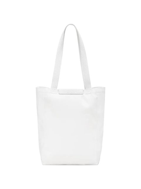 Longchamp M Le Pliage graphic-print tote bag - White