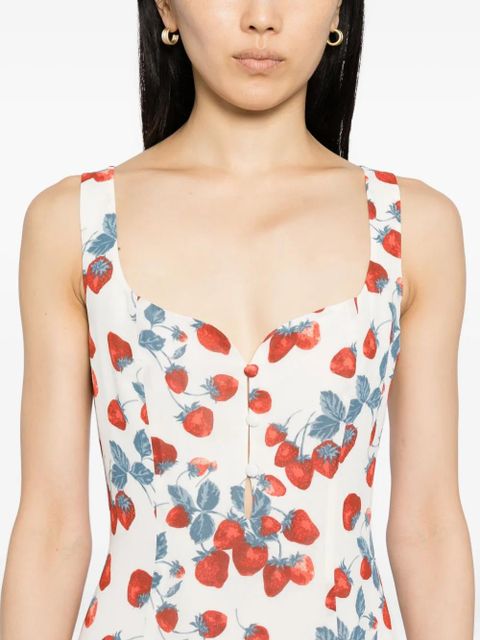 Reformation Laine dress - White