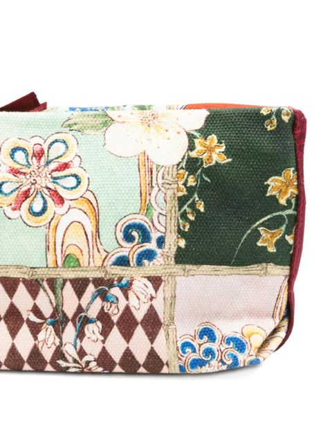 ALEMAIS Bianca clutch bag - Green