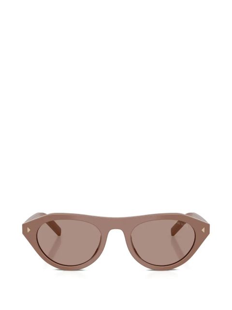 Prada Eyewear round-frame sunglasses - Neutrals - zdjęcie produktu nr 1