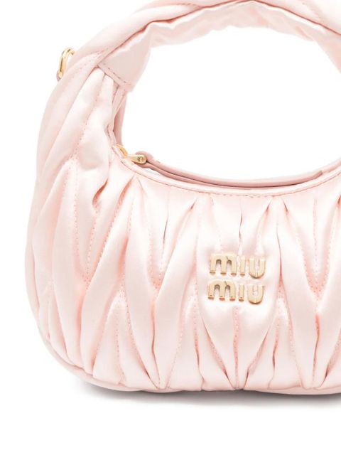 Miu Miu Matelassé Wander mini bag - Pink