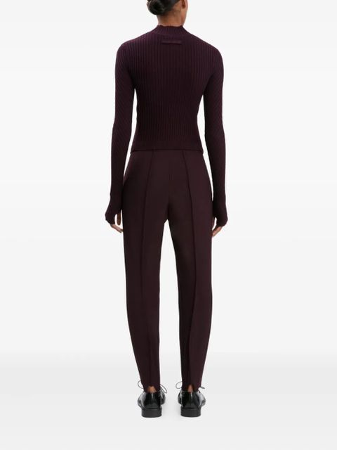 Victoria Beckham split-hem trousers - Brown - zdjęcie produktu nr 2