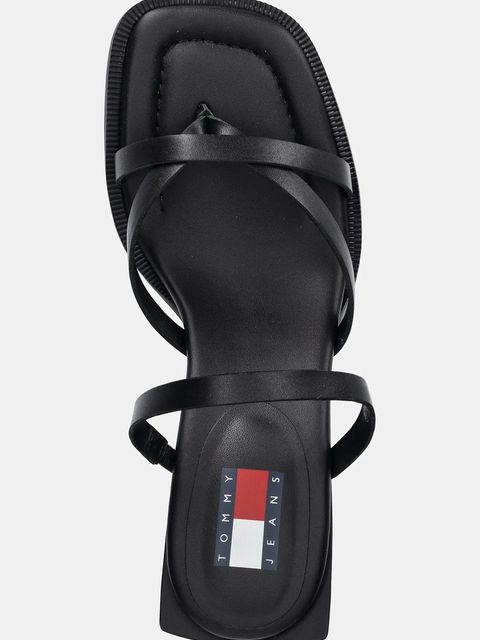 Tommy Jeans japonki skórzane THE SOHO SANDAL