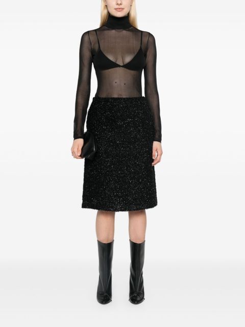 KHAITE Tallin bodysuit - Black