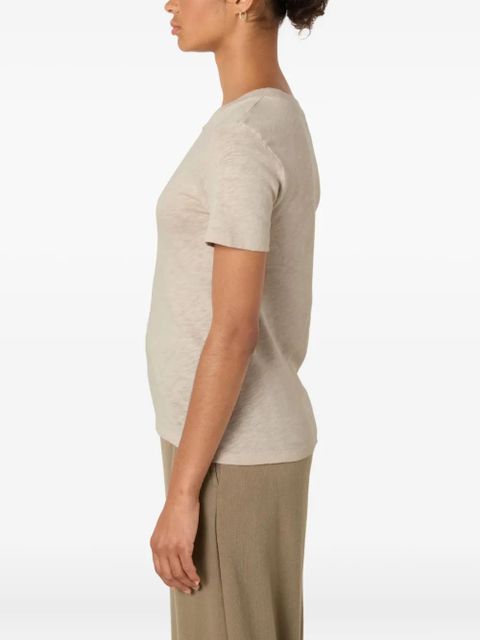 American Vintage Sonoma textured T-shirt - Neutrals