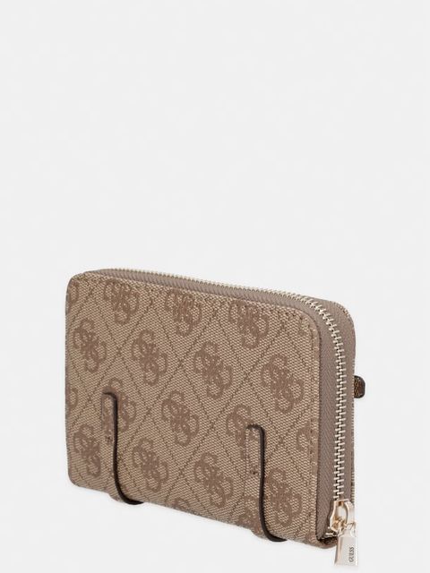 Guess portfel damski z imitacji skóry LEONA - zdjęcie produktu nr 1