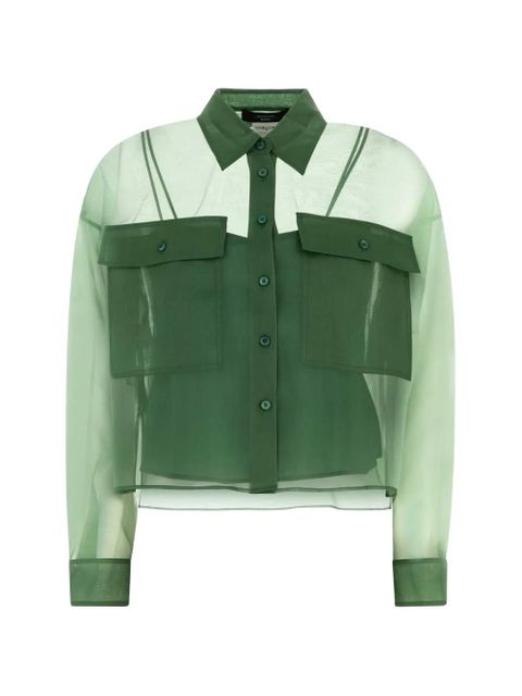 Weekend Max Mara Colomba pocket shirt - Green - zdjęcie produktu nr 1