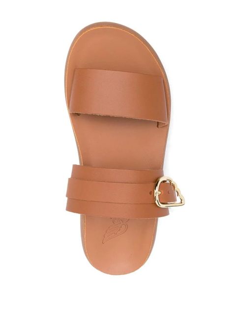 Ancient Greek Sandals leather slip-on sandals - Brown