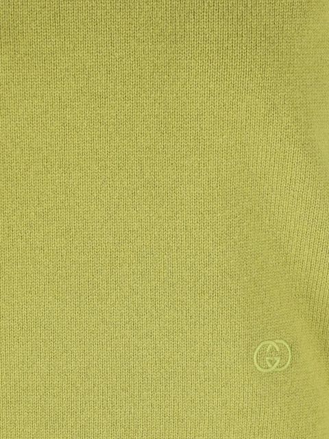 Gucci embroidery sweater - Green