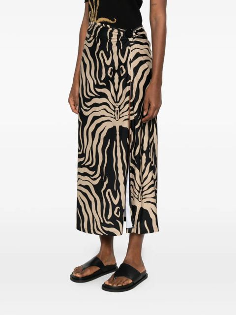 Johanna Ortiz Nuevo Destino midi skirt - Black - zdjęcie produktu nr 2