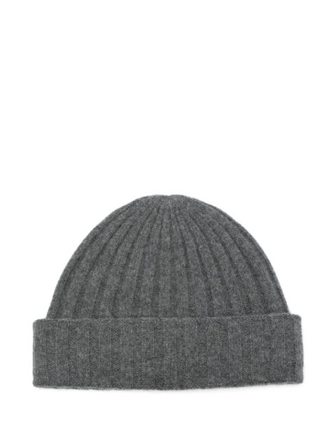 TOTEME ribbed cashmere beanie - Grey - zdjęcie produktu nr 1