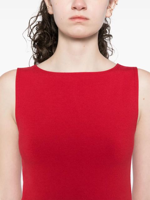 Reformation Dusk knit top - Red