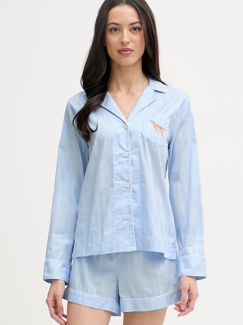 Lauren Ralph Lauren piżama dwuczęściowa damska bawełniana - zdjęcie produktu nr 1