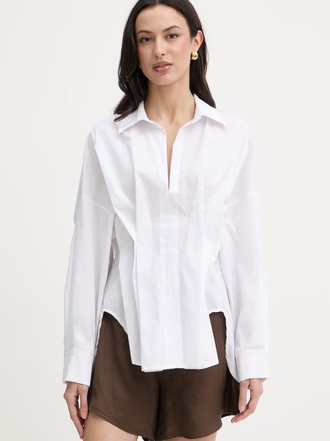 Haveone bluzka gorsetowa damska bawełniana - zdjęcie produktu nr 2