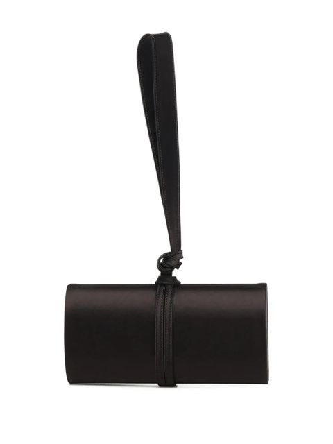Balenciaga BB satin clutch bag - Black - zdjęcie produktu nr 2