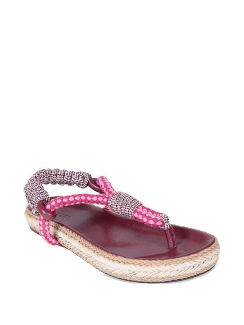 ISABEL MARANT braided sandals - Pink - zdjęcie produktu nr 2