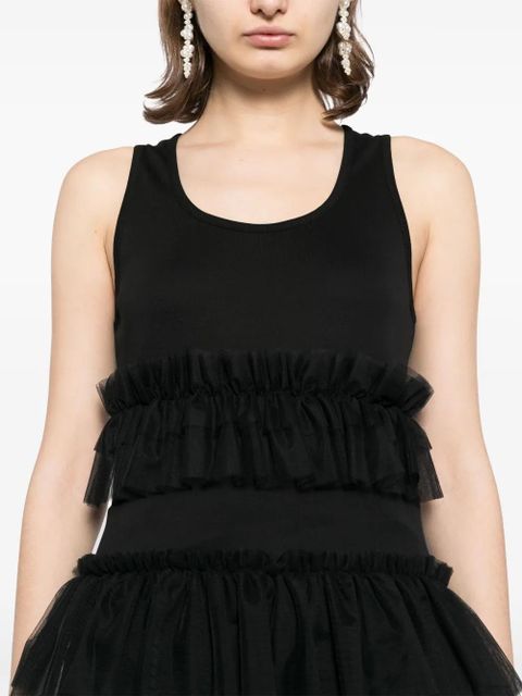 Simone Rocha sleeveless tank top - Black