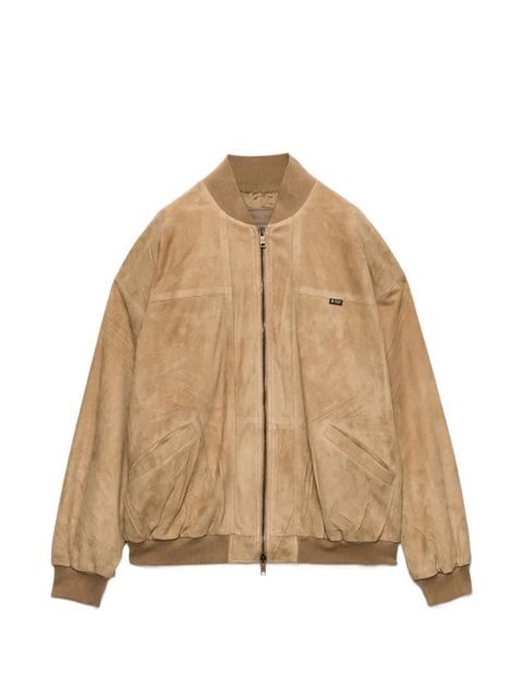 Prada suede jacket - Neutrals - zdjęcie produktu nr 1