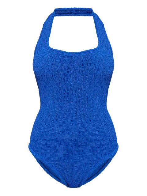 Hunza G Sandy crinkle swimsuit - Blue - zdjęcie produktu nr 1