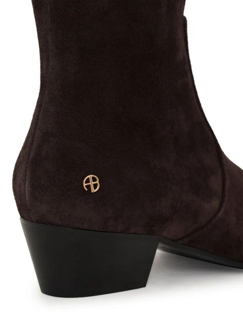 ANINE BING Freya pointed-toe boots - Brown - zdjęcie produktu nr 2