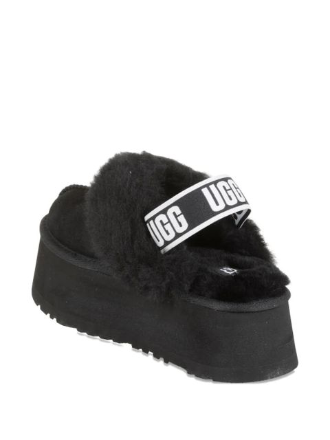UGG Funkette platform mules - Black