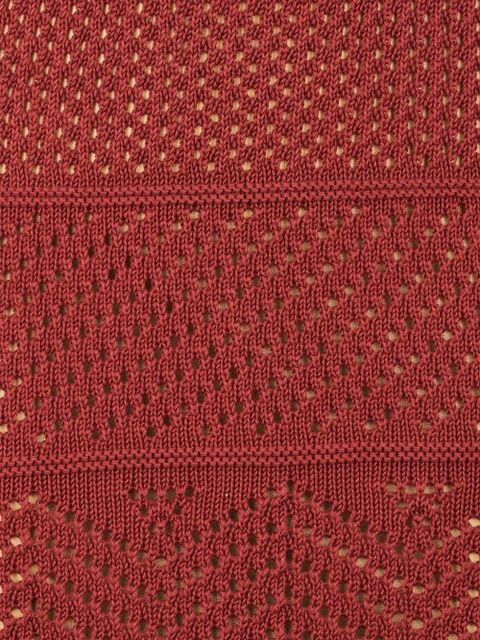 Max Mara knitted skirt - Red