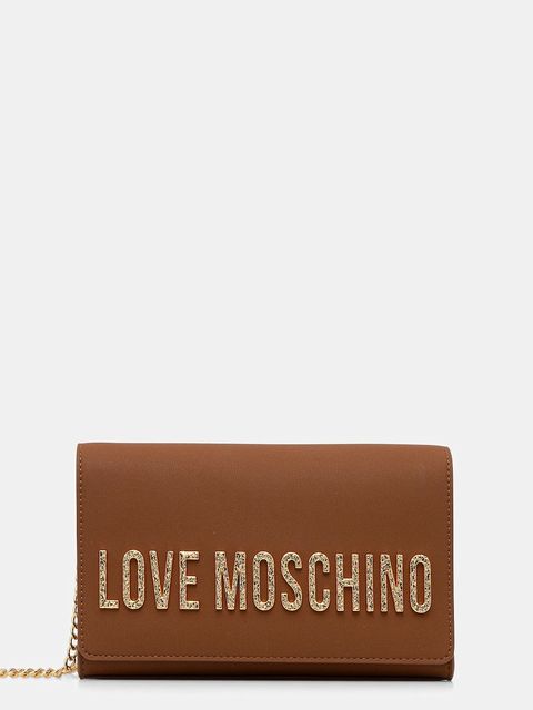 Love Moschino torebka kolor brązowy JC4121PP0NKD020A - zdjęcie produktu nr 1